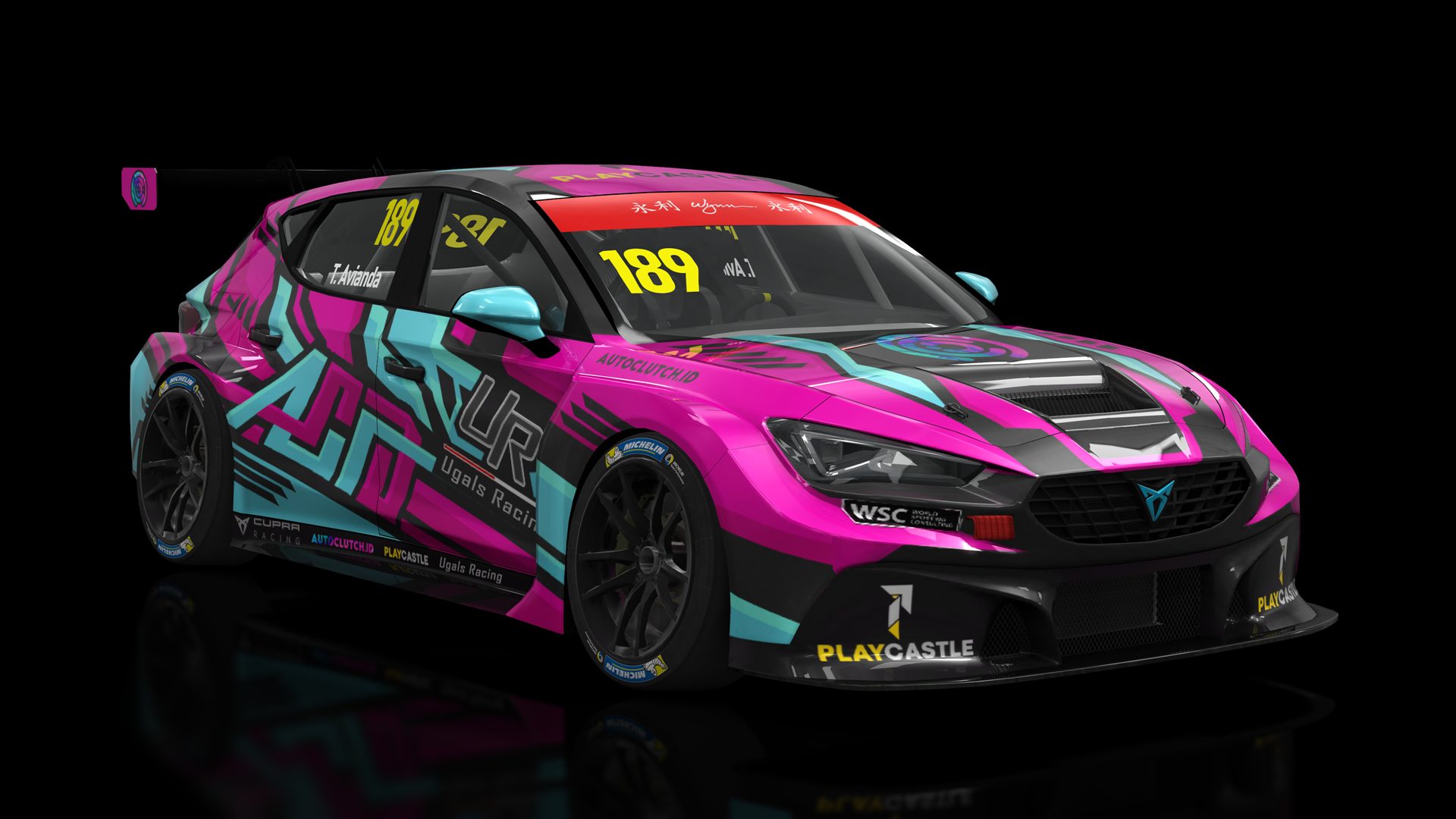 ABA SP3T Cupra Leon Competicion, skin 189_ACID