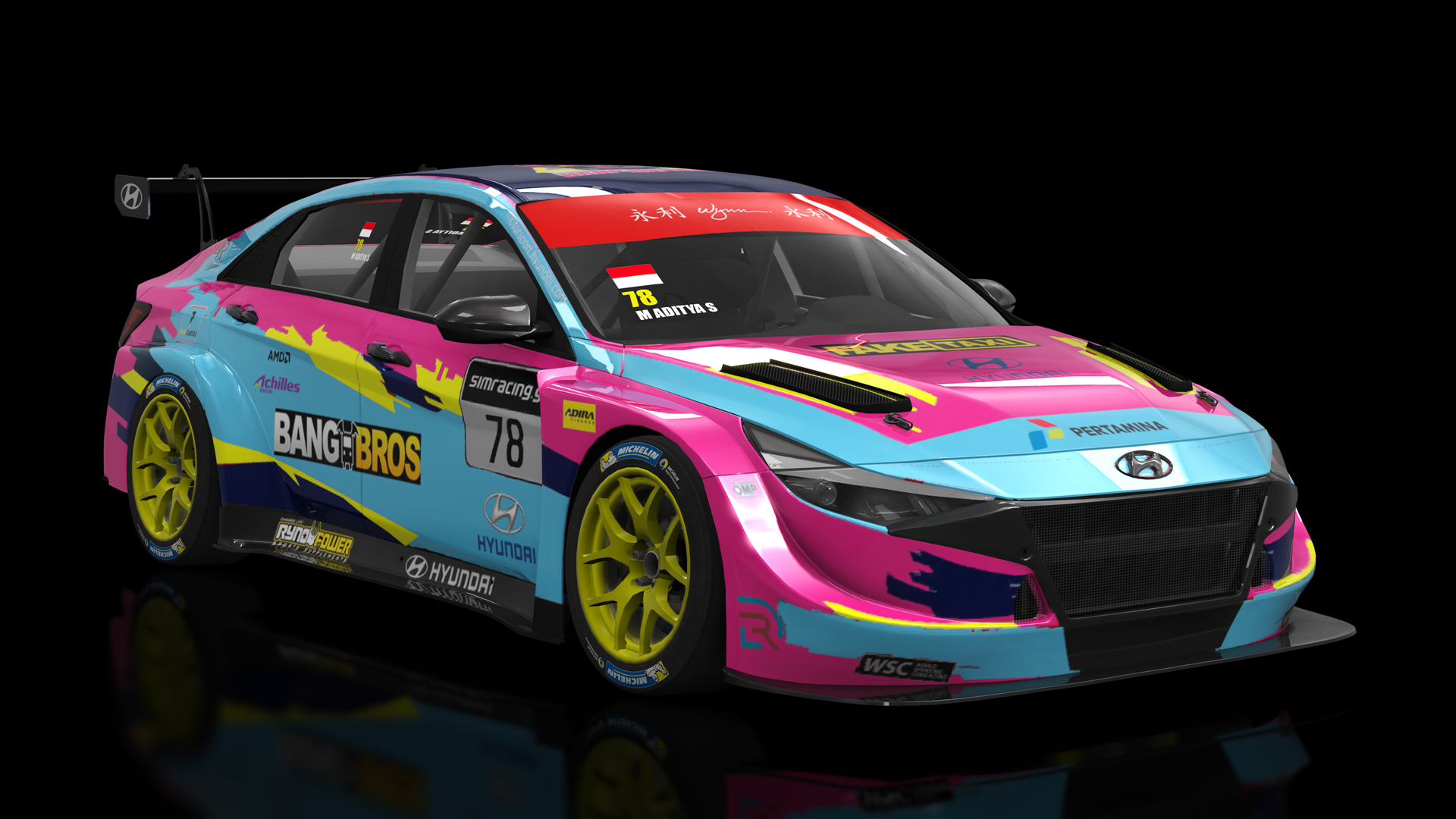 ABA SP3T Hyundai Elantra N, skin 54_tcr_hyundai_elantra_Lukoil - Adit