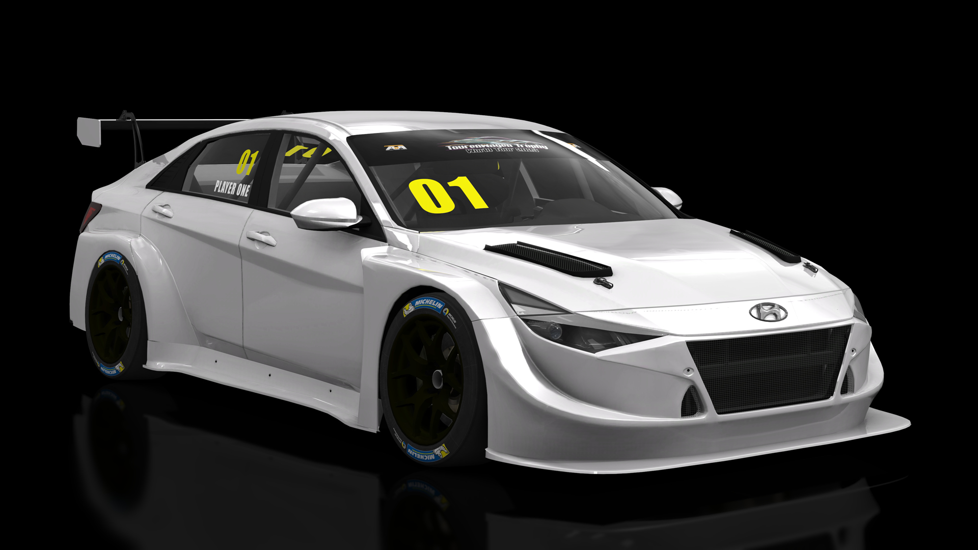 ABA SP3T Hyundai Elantra N, skin Skinvorlage TWT tcr_hyundai_elantra_n