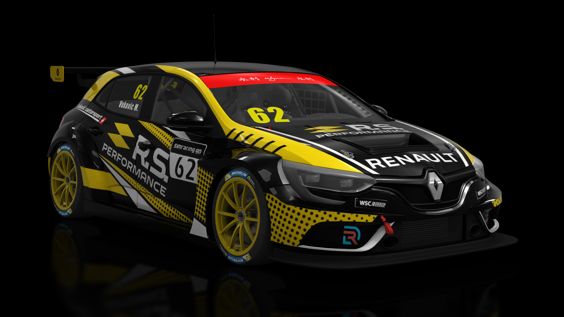 ABA SP3T Renault Megane RS, skin 62_Megane_RS_Official