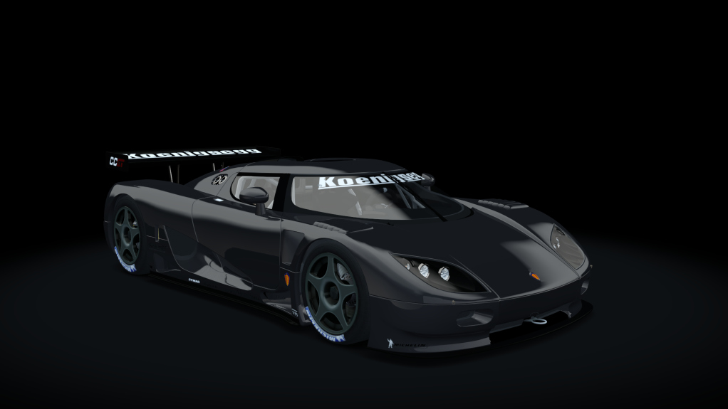 Koenigsegg CCGT, skin black