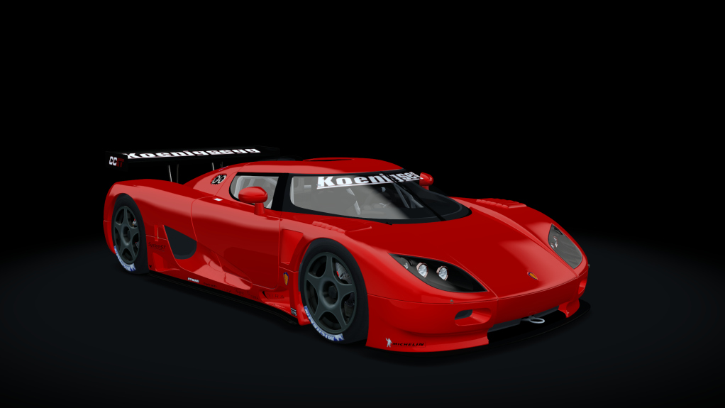 Koenigsegg CCGT, skin red