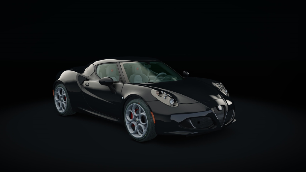 Alfa Romeo 4C, skin nero