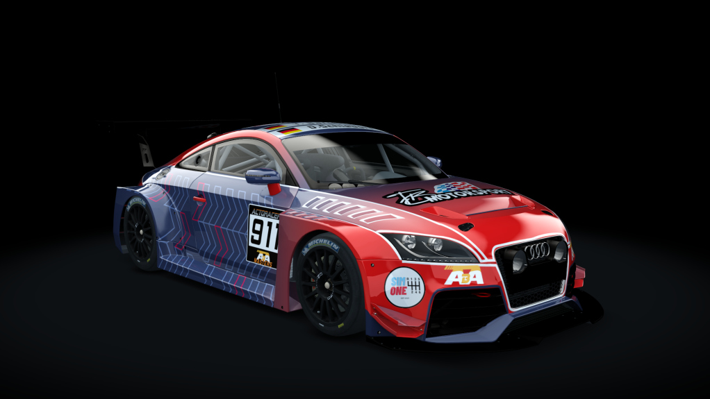 Audi TT RS (VLN), skin 911tbmotorsport