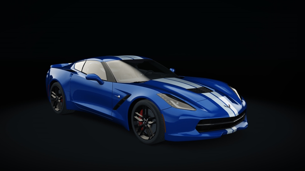 Chevrolet Corvette C7 Stingray, skin 03_laguna_blue_sw