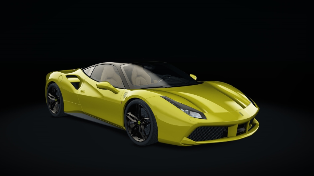 Ferrari 488 GTB, skin 04_giallo_modena_b