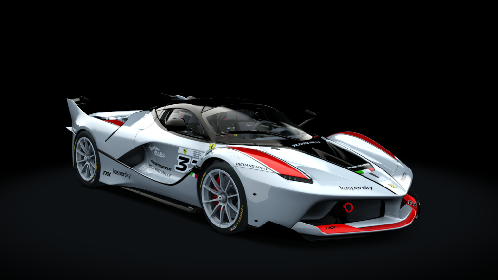 Ferrari FXX K, skin fes_2021_32_white