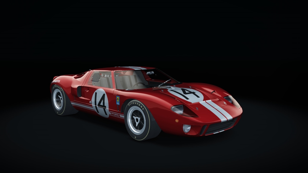 Ford GT40, skin scuderia