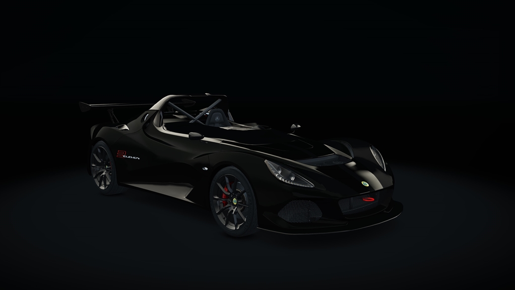 Lotus 3-Eleven, skin 12_matte_black