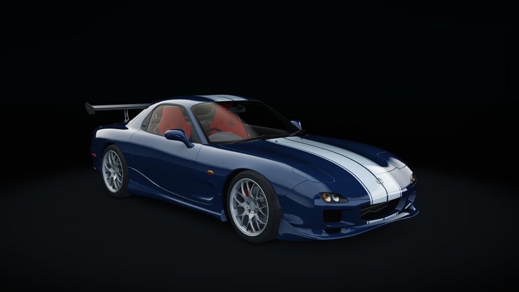 Mazda RX-7 Tuned, skin 13_blue_mica_s1