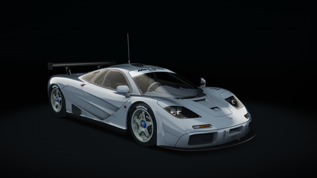 McLaren F1 GTR, skin grey