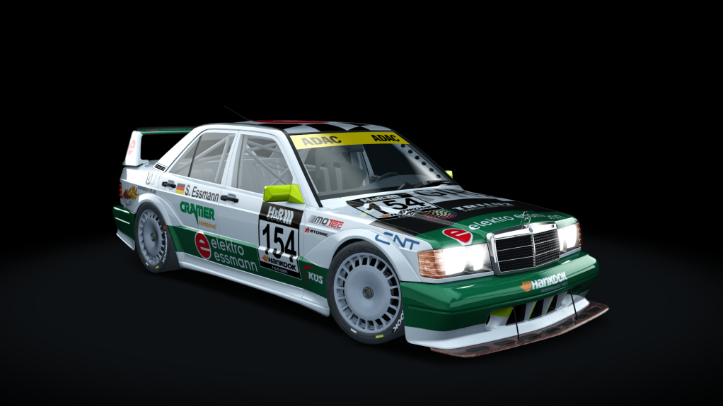 Mercedes-Benz 190E EVO II, skin RCN_154_SE