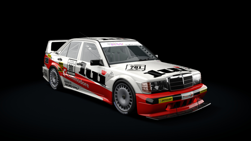 Mercedes-Benz 190E EVO II TWCD, skin 201_hoelscher