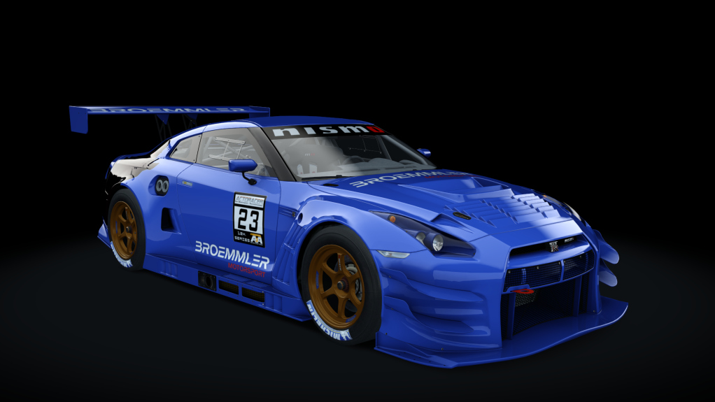 Nissan GT-R GT3, skin 23broemmler