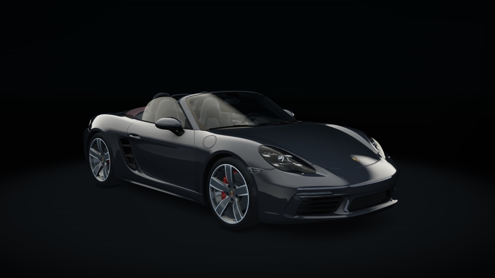 Porsche 718 Boxster S, skin 12_agate_grey_metallic