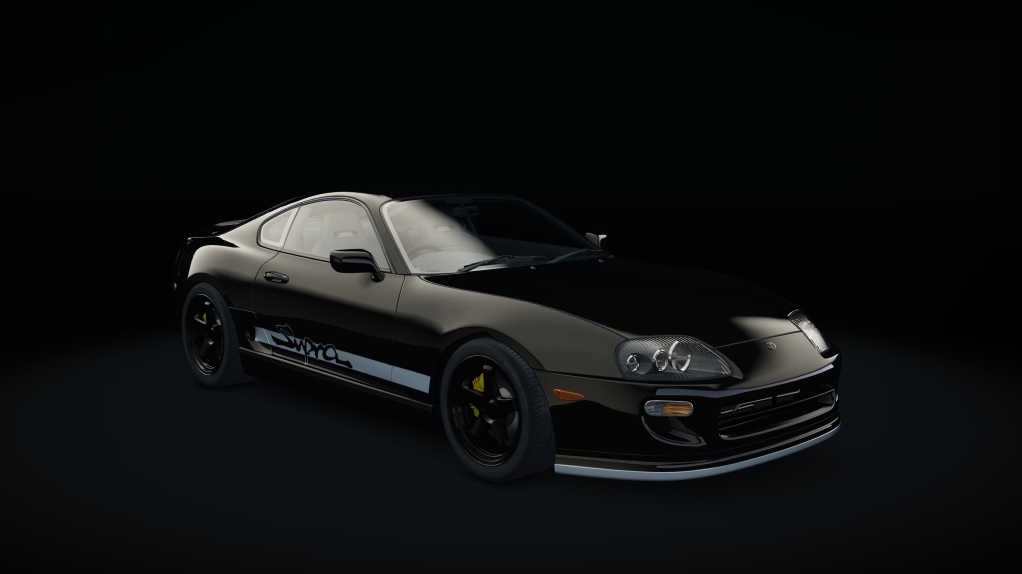 Toyota Supra MKIV Drift, skin 01_black