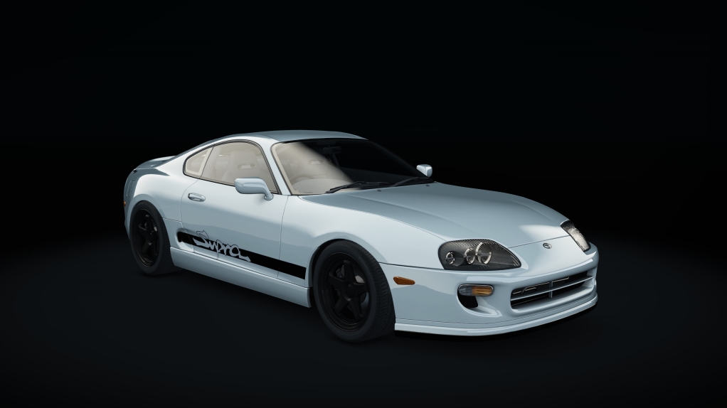 Toyota Supra MKIV Drift, skin 04_silver