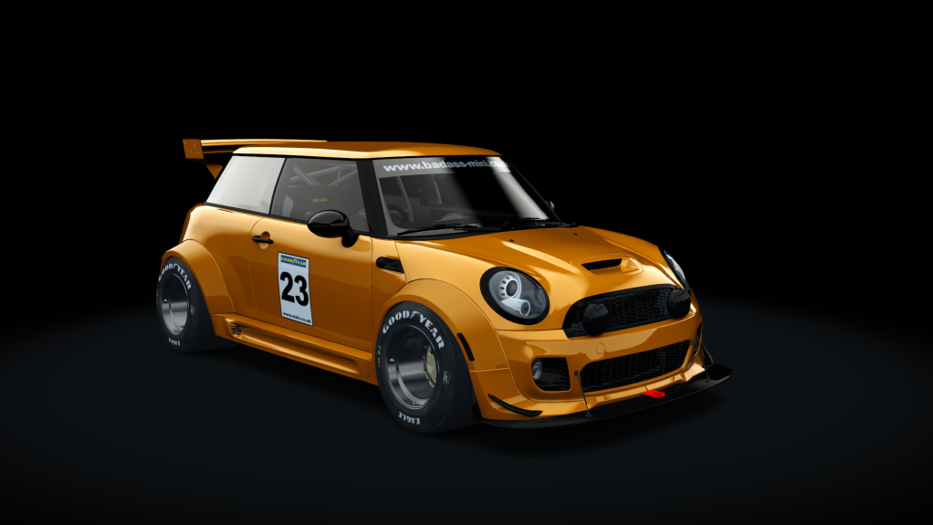 Mini Custom Race Works, skin Signal_Orange