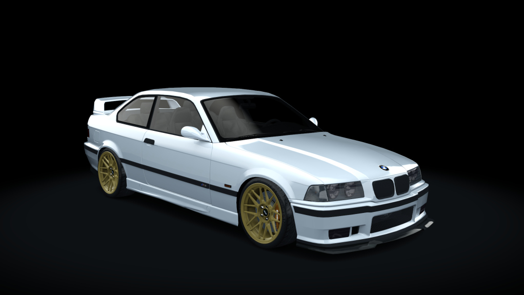 BMW M3 E36 EURO Spec Tuned DONE, skin White