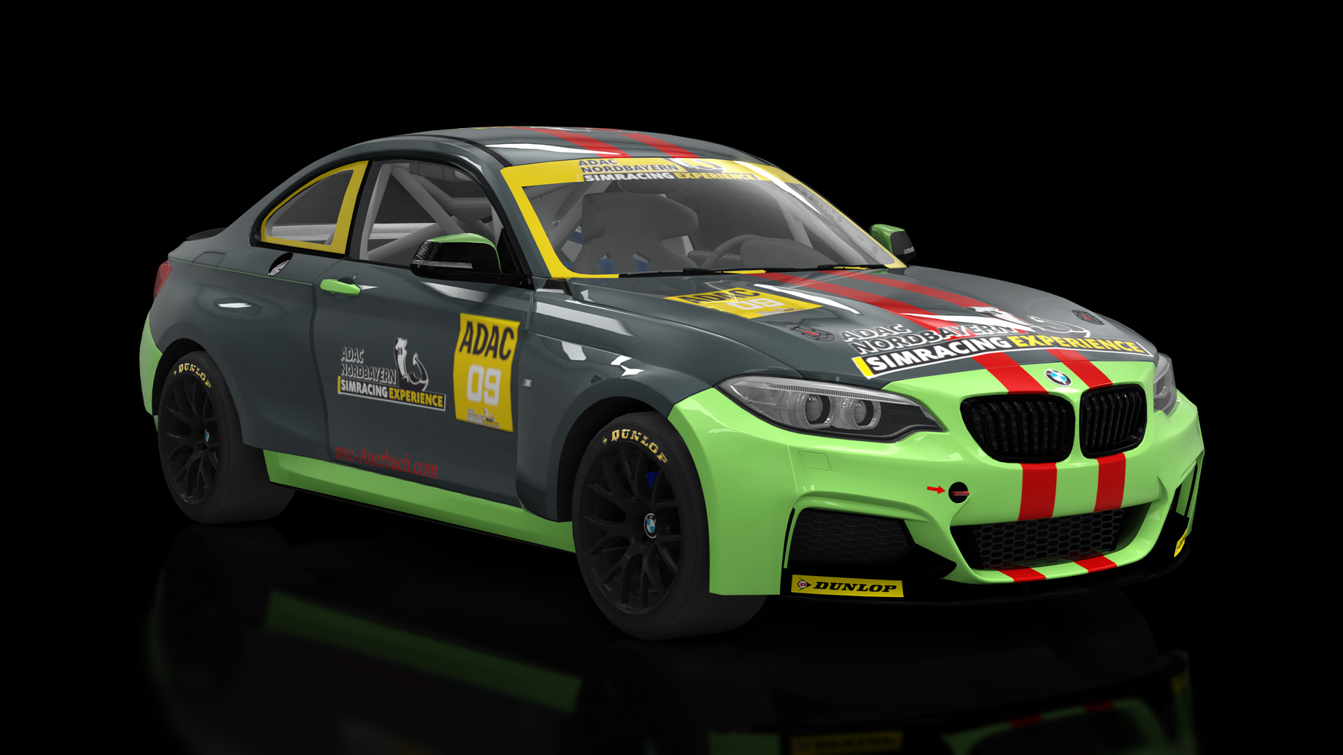 NB BMW M235i Racing, skin adac_nbwe_09_ls