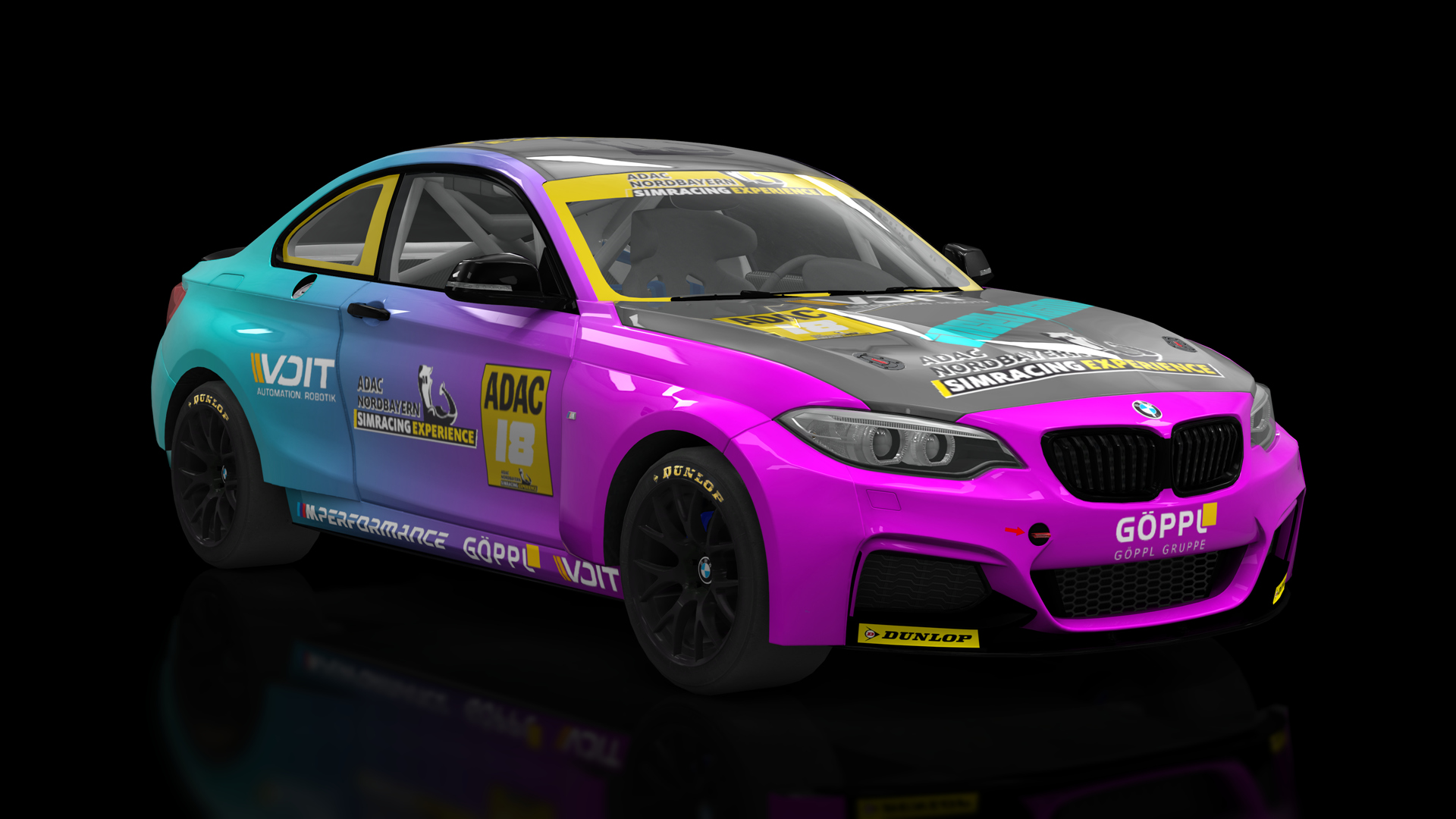 NB BMW M235i Racing, skin adac_nbwe_18_bi