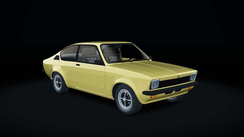 Opel Kadett, skin Jamaikagelb