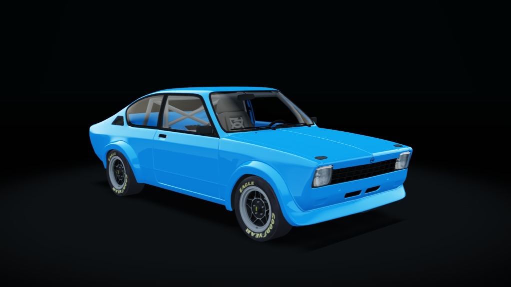 Opel Kadett S1, skin Azurblau