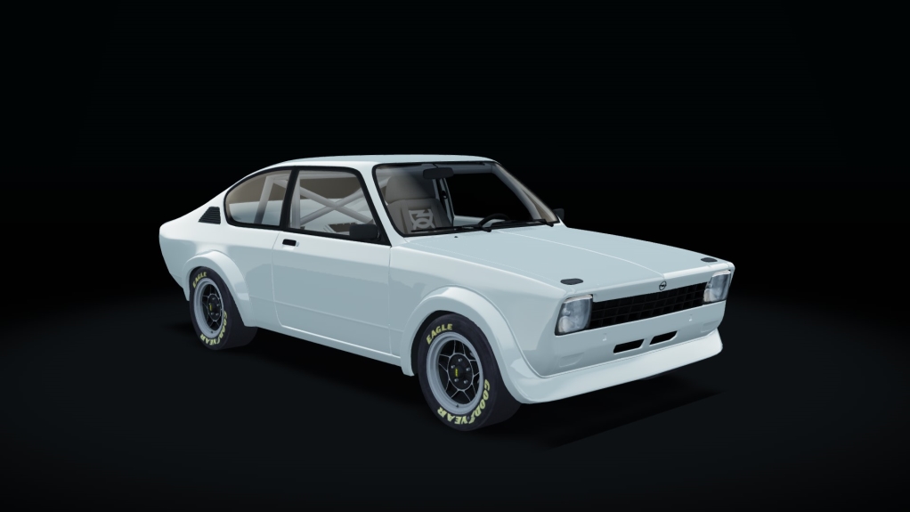 Opel Kadett S1, skin Silber