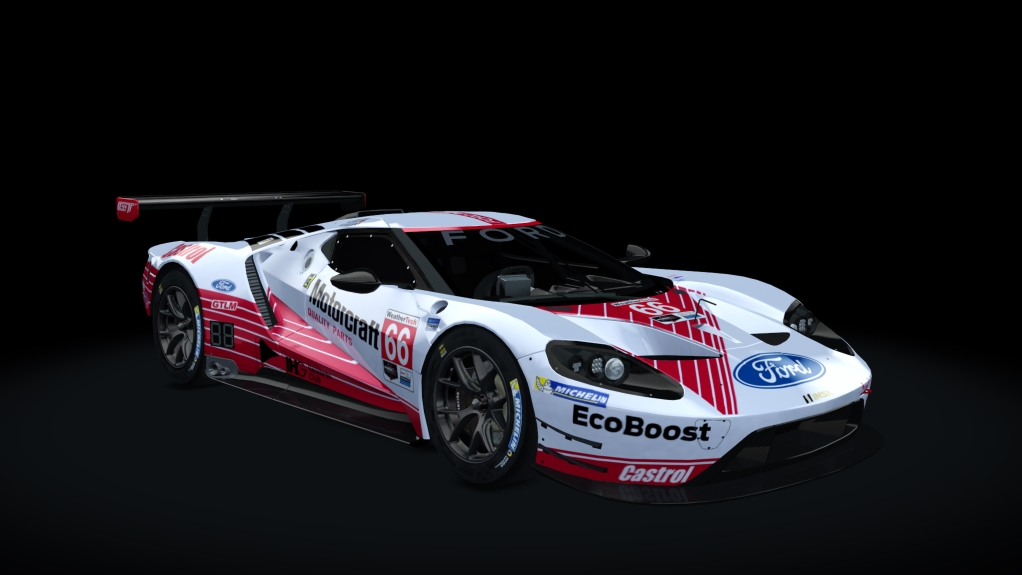 Ford GT GTLM, skin chip ganassi 66