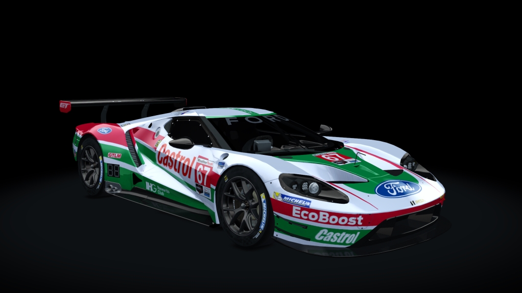 Ford GT GTLM, skin chip ganassi 67