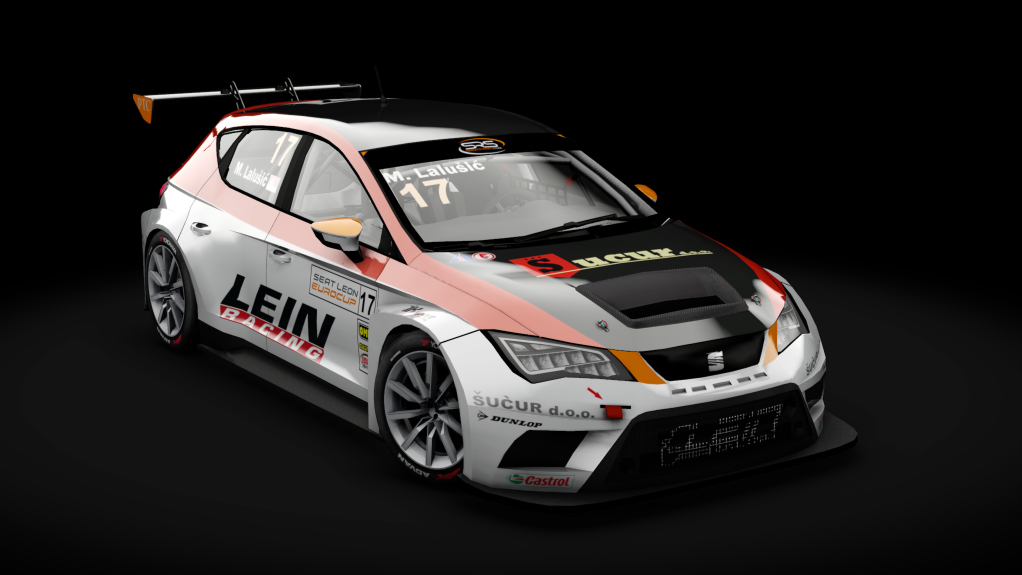 Seat Leon EuroCup, skin 17_LALUSIC