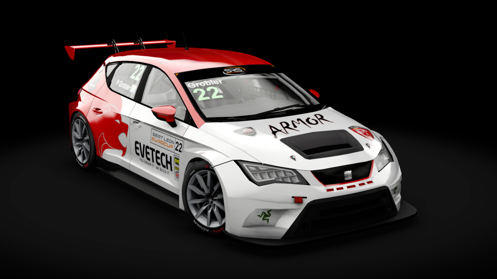 Seat Leon EuroCup, skin 22_GROBLER