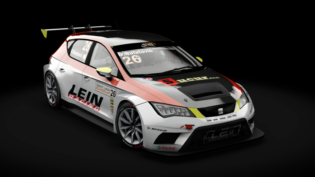 Seat Leon EuroCup, skin 26_BULATOVIC