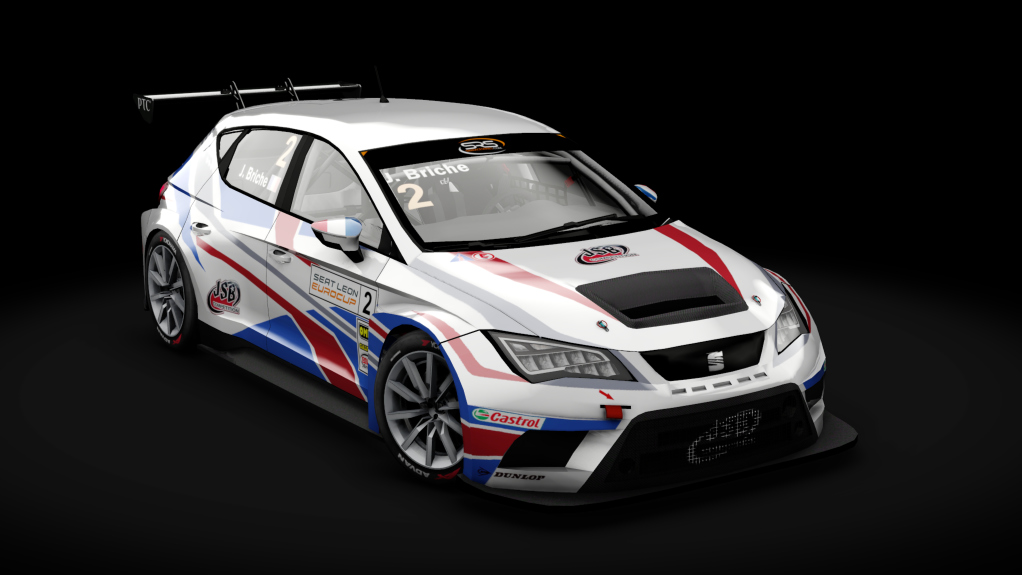 Seat Leon EuroCup, skin 2_BRICHE