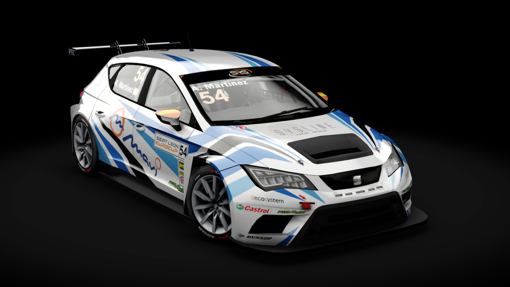 Seat Leon EuroCup, skin 54_MARTINEZ