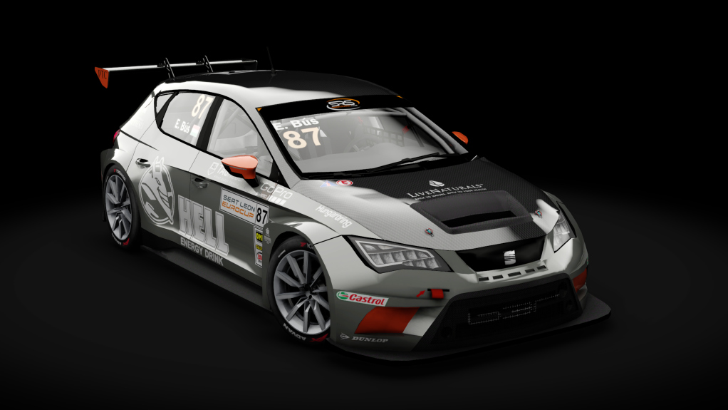 Seat Leon EuroCup, skin 87_BUS