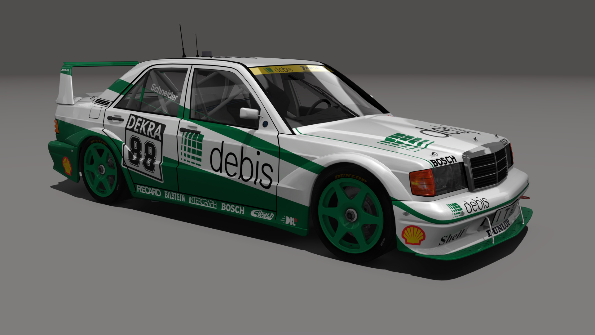 T78 190E Evo2 DTM, skin 88_schneider