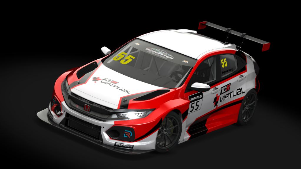 Honda Civic Type R TCR Fk7, skin 55_bergmann_racing