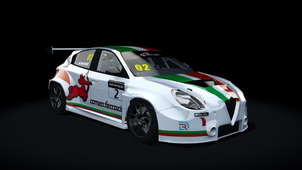 Alfa Romeo Giulietta Veloce TCR, skin 02_romeo_ferraris