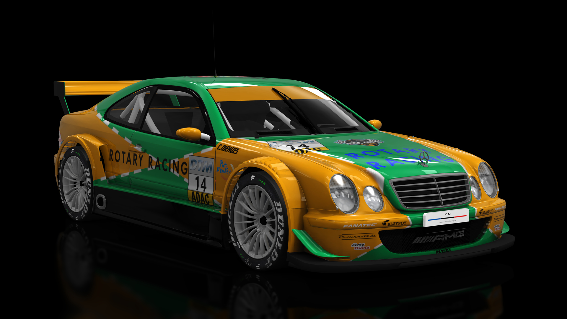 ABA CTC Mercedes CLK DTM 2002, skin 14_Cedric_Niehues