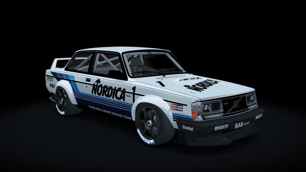 Volvo 240 Time Attack, skin nordica1