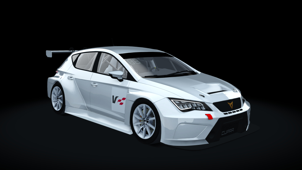 Cupra Leon VR3T, skin Template_neu