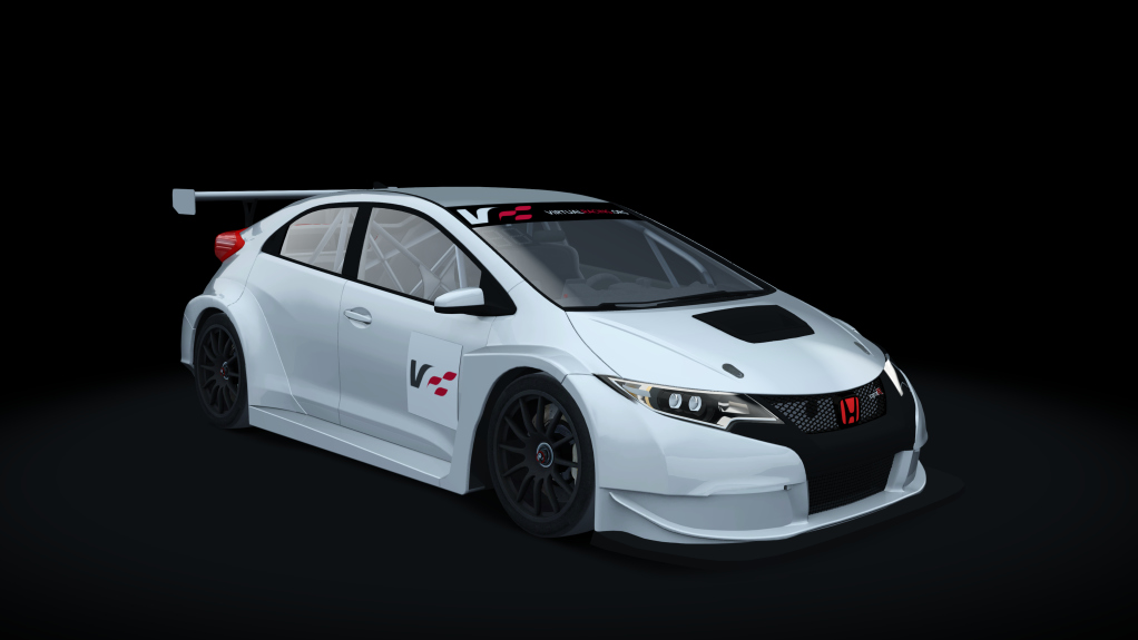 Honda Civic FK2 VR3T, skin Template