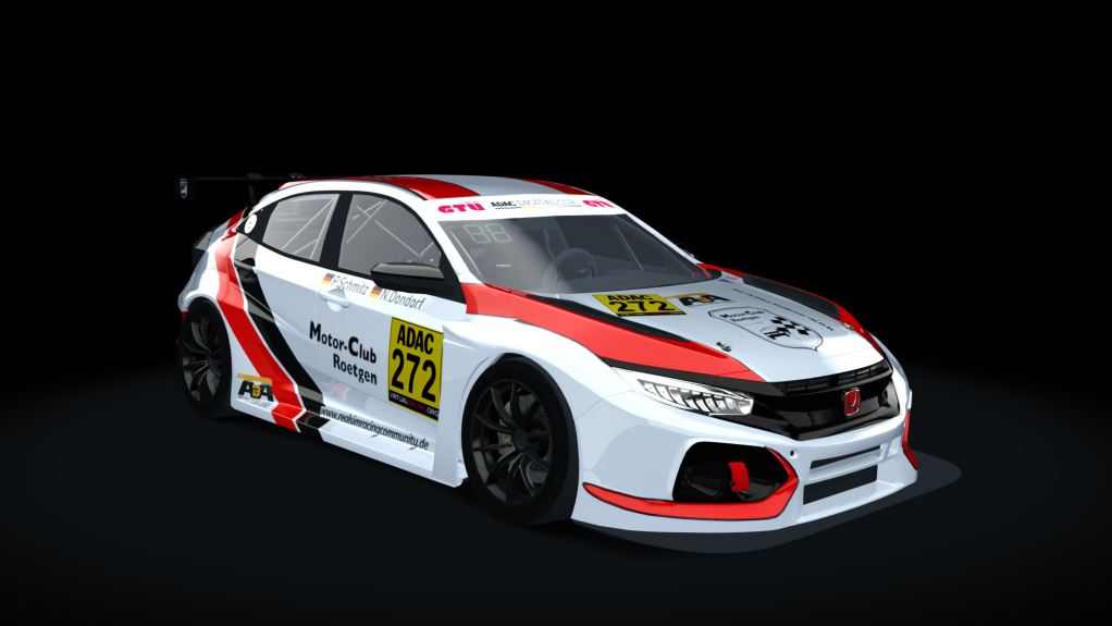 Honda Civic Type R FK7 VR3T, skin SP3T_272_DC