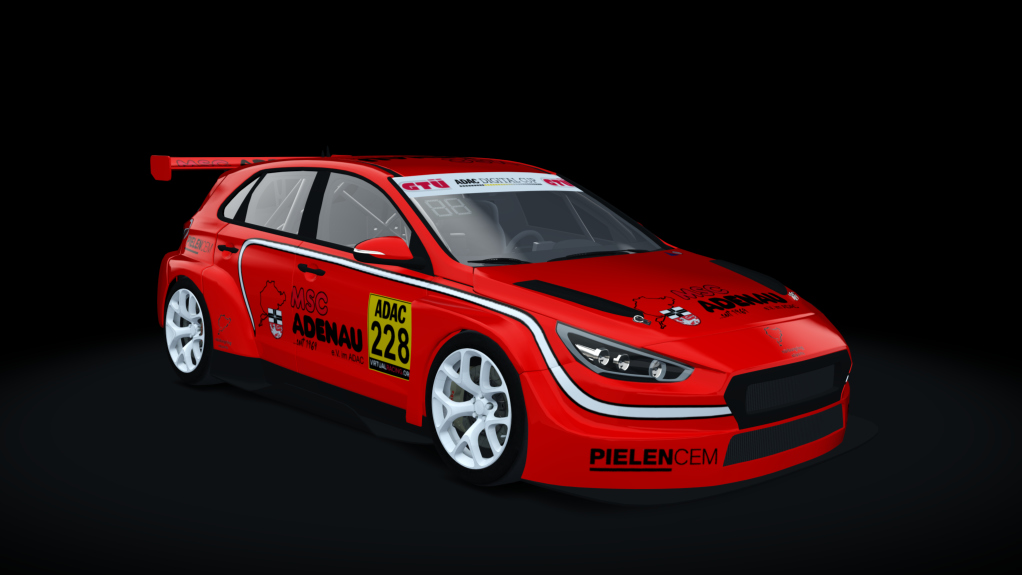 Hyundai I30 N VR3T, skin SP3T_228_DC