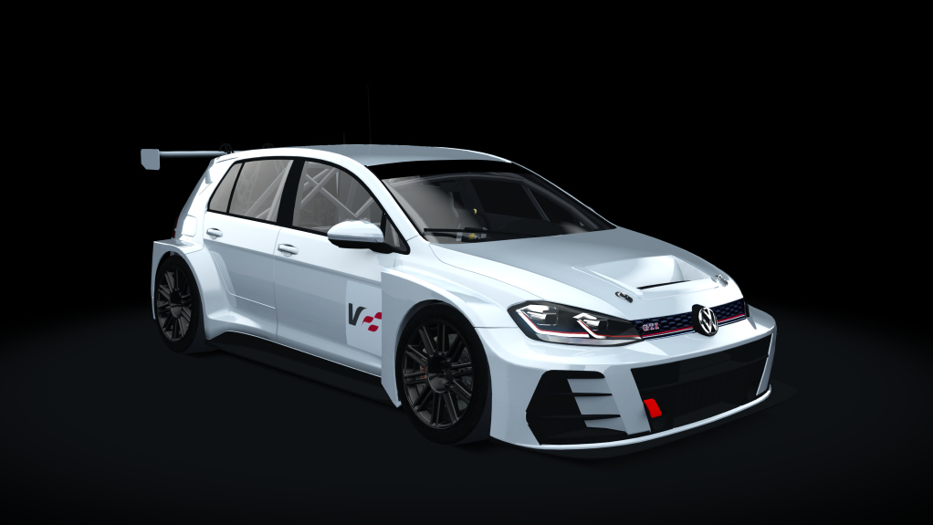 VW Golf GTI VR3T, skin Template